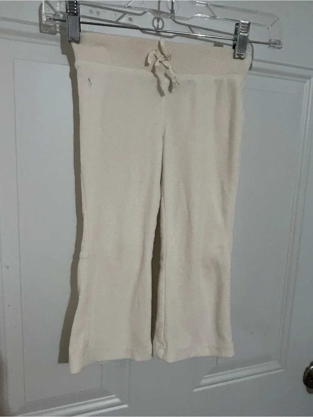 Ralph Lauren Cream Kids Sweatpant Joggers
